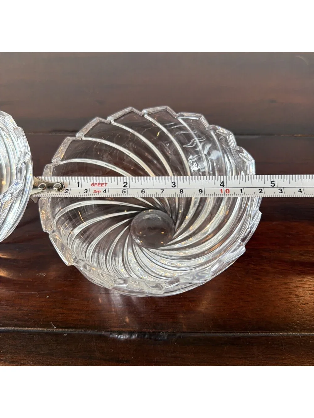 Vintage Swirled Small Bowls 5 inch Serving Bowls (2)